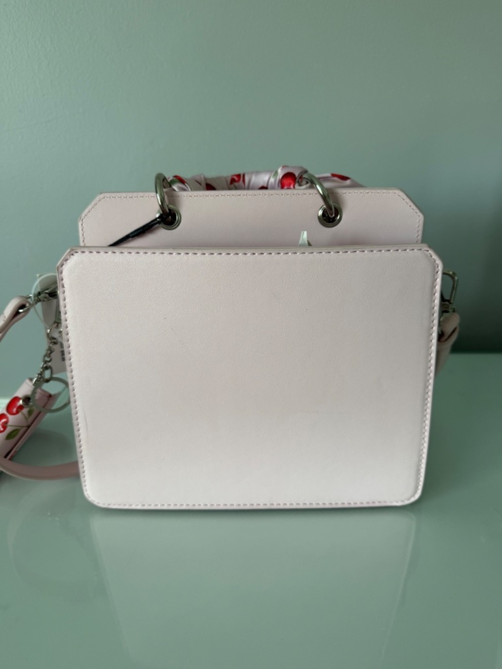 NWT - Great Mother's Day Gift - Steve Madden Bevlynn Pink Frost Satchel - Picture 3 of 6